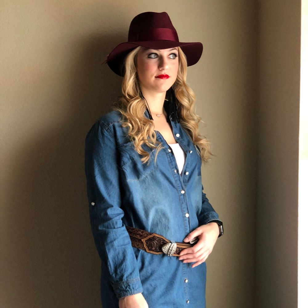 Unique, Merlot Stetson Prototype Fashion Hat